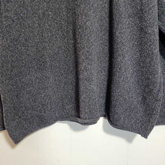 OTB One Touch Brand Men's Extra Large Heathered Dark Gray Crewneck Sweater - Picture 3 of 8